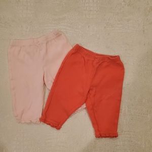4for$20!! 2pack baby girl leggings